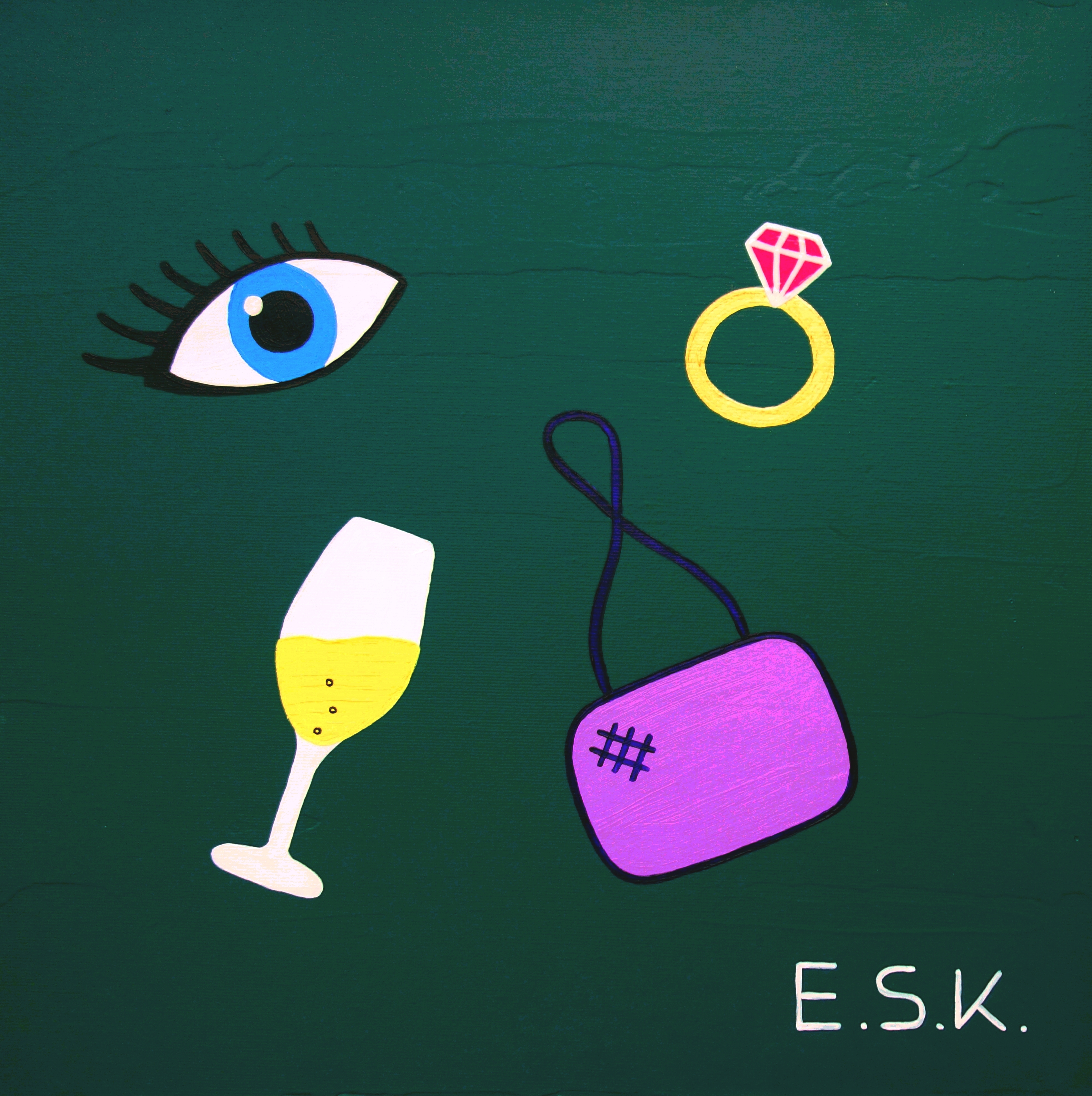 Individualistin Pop Art by E.S.K. Eileen Susanne Kreipl